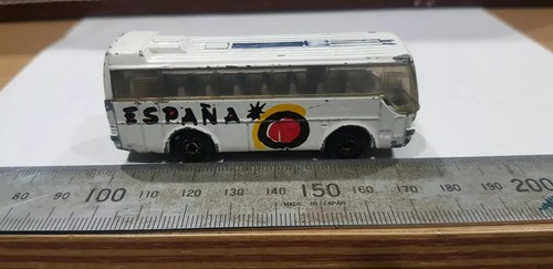 VINTAGE 1986 MATCHBOX ESPANA IKARUS BUS COACH WHITE - Picture 5 of 13