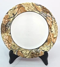 Woodland Leaves (Corelle) Luncheon Plate, by Corning