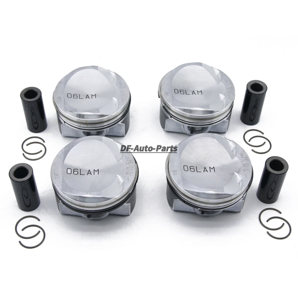 4x MAHLE STD Pistons Rings Set Φ23mm Wrist For VW CC Passat AUDI A4 A5 1.8 TFSI - Image 3 of 4
