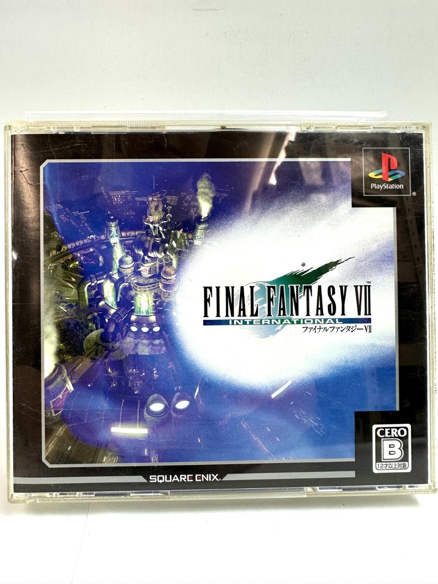 Final fantasy VII 7 international Square PlayStation 1 PS1 Final fantasy VII 7 international Square PlayStation 1 PS1
