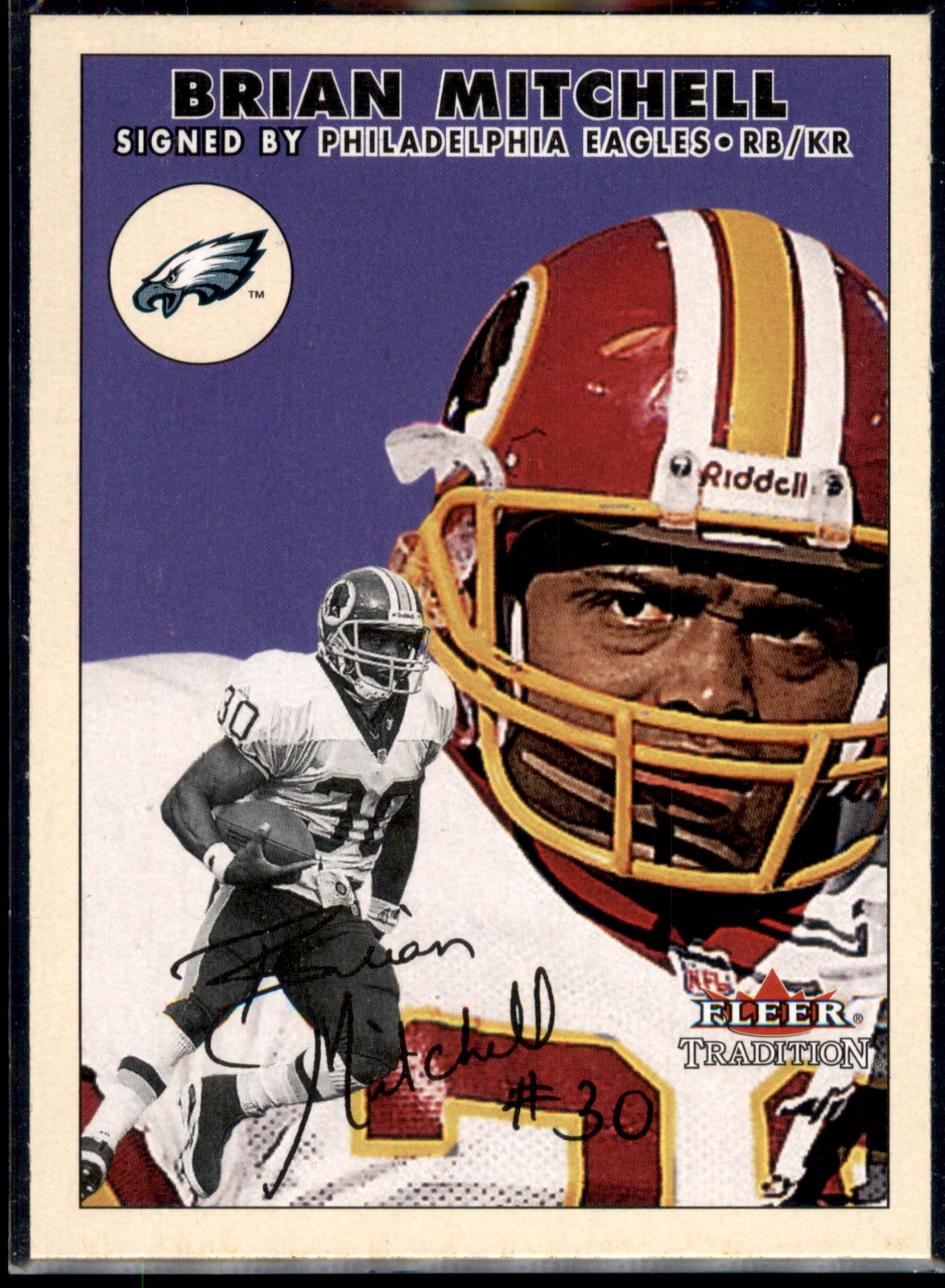 Brian Mitchell #178 2000 Fleer Tradition