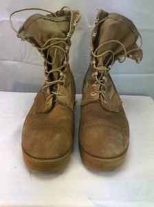 tan suede combat boots