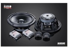AUDIO SYSTEM KIT 2 165 VIE BY STEG ALG650C WOOFER TWEETER CROSSOVER CASSE AUTO