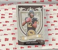2021 Prizm Draft Picks Base Crusade #174 Jamie Newman - Wake Forest RC