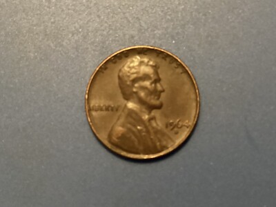 1964 D Lincoln Memorial Penny Error No “FG” (designer initials) on