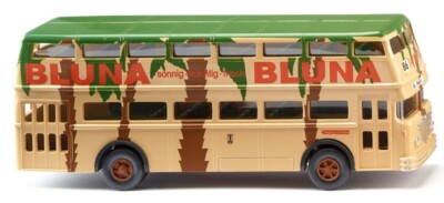 WIKING - Double Decker Bus D2U Bussing Bluna - 1/87 - WIK072205