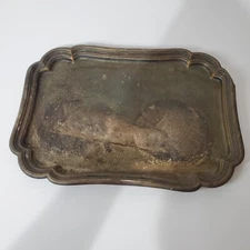 Chadwick International Silver Plated Company 1509 Serving Tray Plate Vintage 