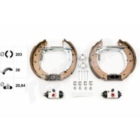 Textar Bremsbackensatz Bremsbacken Hinten FüR Peugeot 206 SchräGheck 2A/C