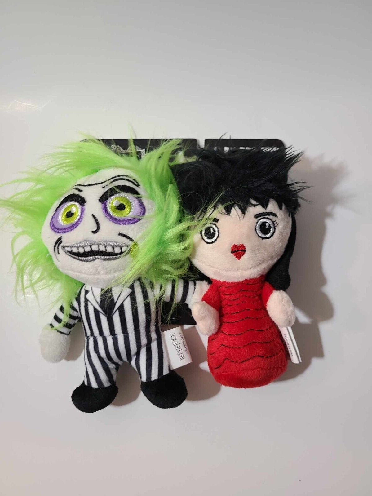Halloween Beetlejuice and Lydia 2 Piece Plush Dog Toys 7