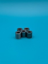 M6 Spacer Bush 12mm OD 7mm Bore x 12mm Long EN3B Steel - Pack of 5