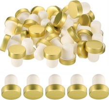 24 Pieces Wine Bottle Corks T-Shape Stopper Cork,Wine 24 pcs Golden T-Corks