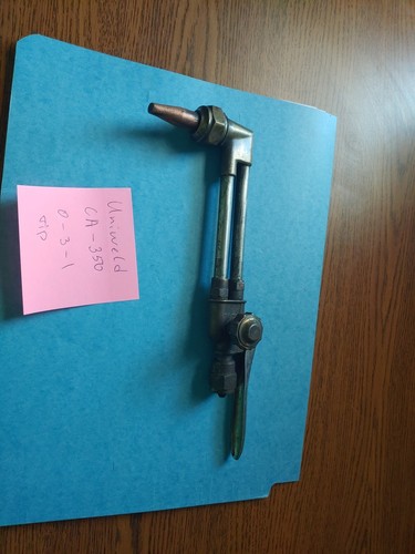 Uniweld Cutting Attachment CA350 8" 90° Head 0-3-1 Tip