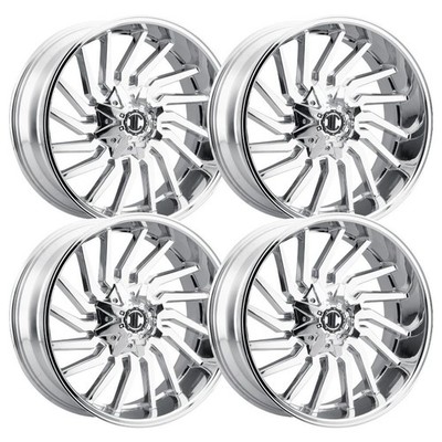 新品 手組 20H 24H Ardenty X keymet wheel set Set-4) Xtreme NX-26 20x10 6x120 -25mm Chrome Wheels Rims 20 Inch