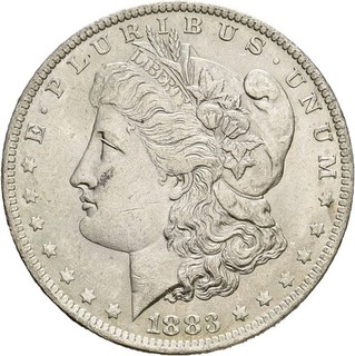 Künker: USA 1 Dollar 1883 O Morgan Dollar Silber Erhaltung!