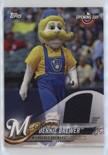 2018 Topps Opening Day Mascot Relics Bernie Brewer #MR-BB 13iq