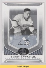 2020 SP Signature Edition Legends Silver Script Terry Sawchuk #23 HOF READ 13rm