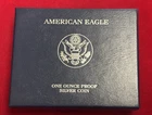 1998-P $1 AMERICAN SILVER PROOF EAGLE W/O COA