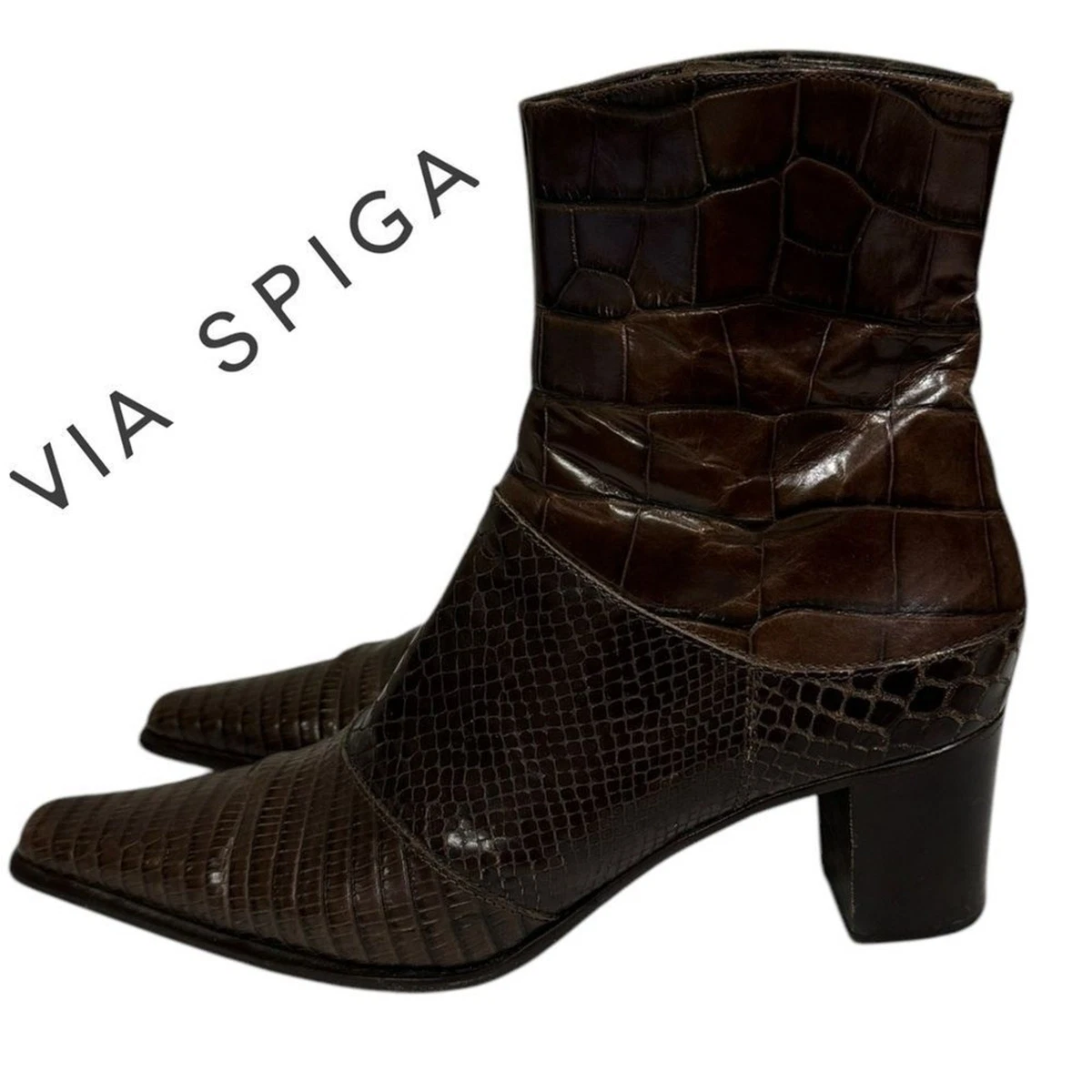 Via Spiga Brown Ankle Boots for Women for sale | eBay display picture 2