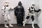 Star Wars 12" Figures Kenner 1993-1997 DarkSide Lot of 3 Vader/ Imperial/Trooper