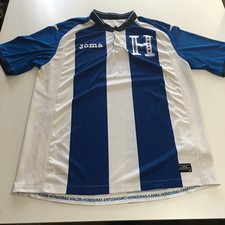 Joma Honduras National Team Soccer Jersey Size Large Blue White