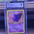 Pokemon Gengar Fossil 1st Edition NON Holo Rare #20 CGC 9 Mint