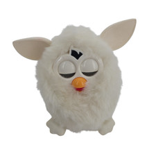 Hasbro Furby White Yeti 2012 Tested and Working
