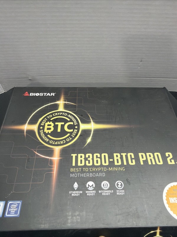 BIOSTAR TB360-BTC Pro 6Gb/s, LGA1151 Intel (TB360BTCPRO) Motherboard