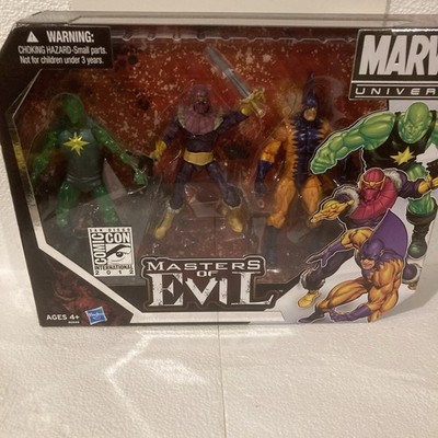 Hasbro Marvel Universe Masters of Evil SDCC 2012 3 pack - Zemo Radioactive Tiger