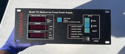 Terranova 751 Ion Pump Power Supply 751A UHV Vacuum 8kV Made USA