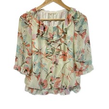 Rose Tiara - Light Green Red Multi Women's Cutsew