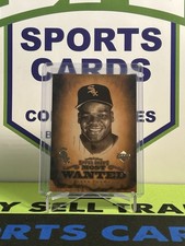 Frank Thomas 2000 Upper Deck Baseball “Most Wanted” CHICAGO WHITE SOX 