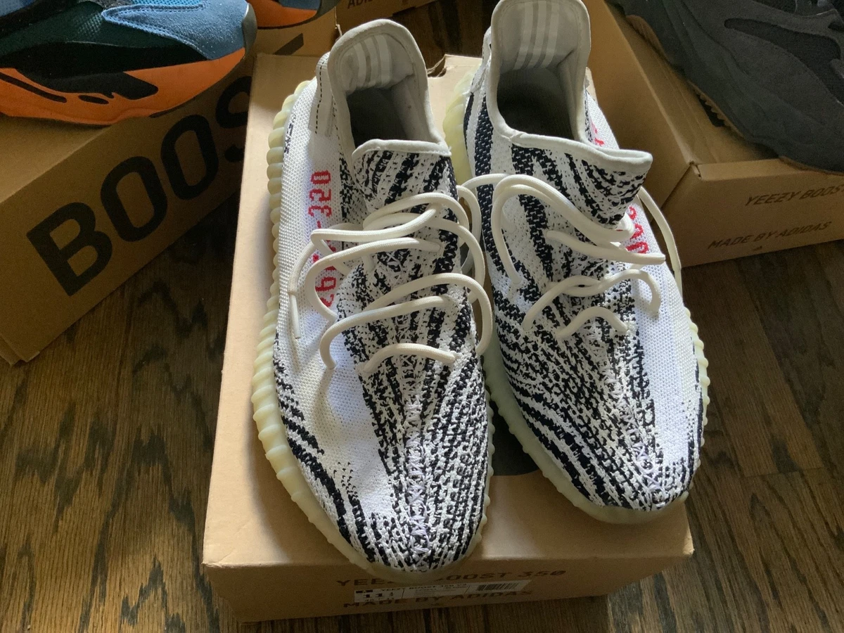 Size 10.5 - adidas Yeezy Boost 350 V2 Low Zebra Yeezy 350 V2 Zebra 22 main image 2
