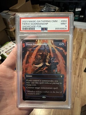 Fierce Guardianship (Borderless) Commander Masters Foil for sale