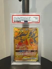 2021 Pokémon Premium Collection Promo Reshiram & Charizard Gx #SM247 PSA 9
