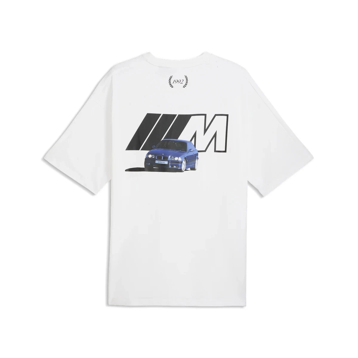 NEW BMW PUMA M3 GRAPHIC T-SHIRT IN WHITE - E36 M3 - MEDIUM - 80145B870A5