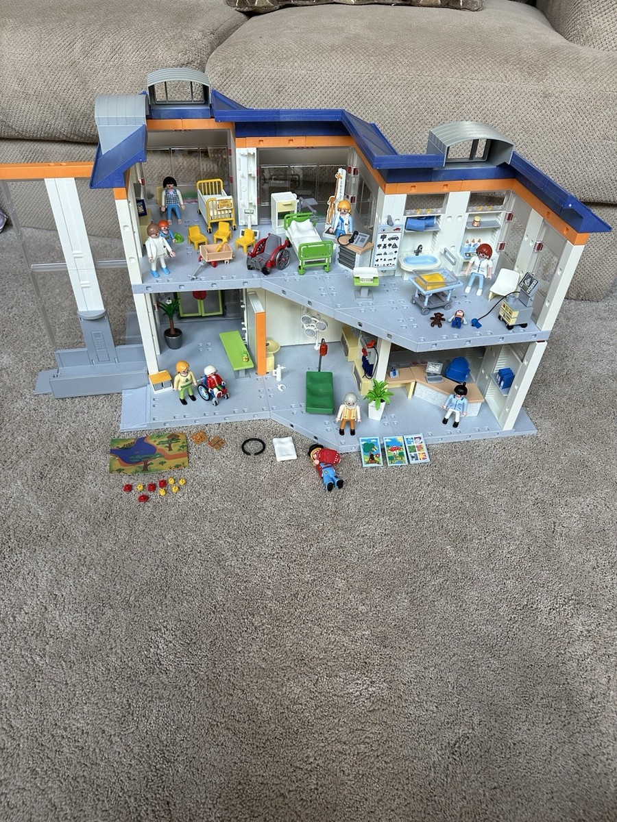 Vintage Playmobil 4404 Toy Hospital with Accessories Incomplete | eBay