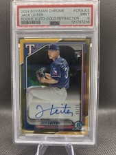 2024 Bowman Chrome - Jack Leiter Rookie Auto #CRA-JLE Gold /50 (AU, RC) PSA 9