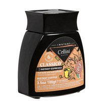 Cellini INSTANT-ESPRESSO Instantkaffee, Arabica- Und Robustabohnen KräFtig,...