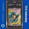2025 POKEMON JOURNEY TOGETHER #172/159 IONO'S BELLIBOLT EX FA ULTRA RARE TAG 10