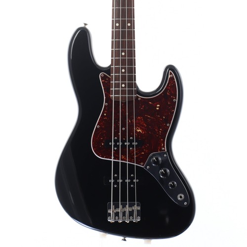 Fender USA American Vintage '62 Jazz Bass, 3-Knob, Black [V178194]