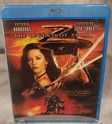 Blu Ray Movie ''The Legend of Zorro'' Antonio Banderas Action Comedy Thriller Disc