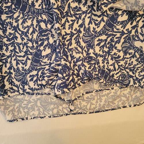 Lilly Pulitzer Kleid Skort Damen 6 Hummer Ärmellos Sommer Freizeit Preppy - Bild 4 von 15