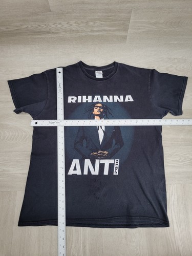 Rihanna ANTI World Tour 2016 Tシャツ Rihanna ANTI World Tour 2016 Concert T-Shirt Men's L … - Gem