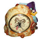 Vintage 1996 Wb Looney Tunes Road Runner & Wile E Coyote Clock Not Running