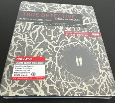 True Detective: Season 1 BLU-RAY OOP MONDO STEELBOOK ***NEW***