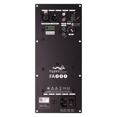 Hypex FA251 FusionAmp Plate Amplifier