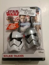 New Disney Star Wars Walkie Talkies Extended Range Stormtrooper Skywalker
