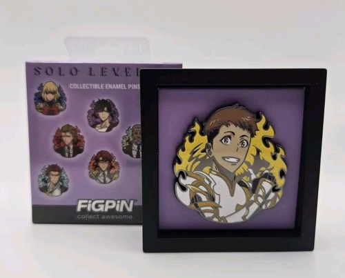 FiGPiN Solo Nivelación Serie 1 YOO JINHO (Poco Común 1:20) Pin Y251 Brillo BLOQUEADO - Imagen 1 de 6