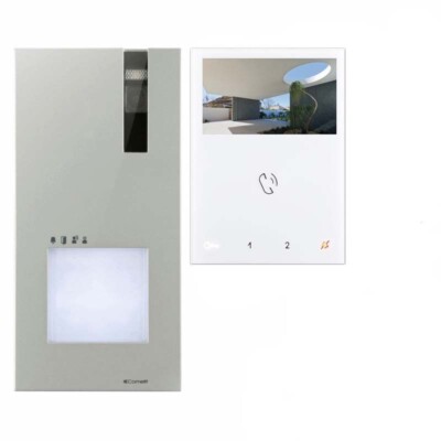 QUADRA MINI Handsfree 2-Wire Video Doorkeeper Kit