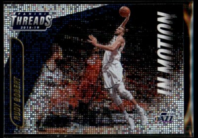 2018-19 Panini Threads In Motion Dazzle Rudy Gobert #6